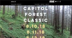 Desktop Screenshot of capitolforestclassic.com
