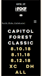 Mobile Screenshot of capitolforestclassic.com